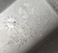 Накладка захист  порога  лівий задній mercedes ml w163 Ціна, фото thumb