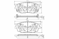 фото thumb №1, Nipparts тормозные колодки тормозные mazda 6 1.8 gg