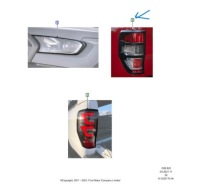 фото thumb №5, Защита лампа задних - ford ranger mk5