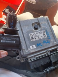 фото thumb №1, Mercedes w164 lift 350 cdi набір стартовий бортовий комп'ютер замок запалювання ключ комплект