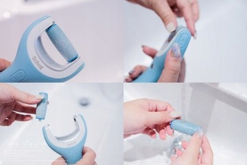 Электрическая пилка для ног SCHOLL Velvet Smooth