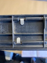 фото thumb №3, Планка порог левый перед toyota camry 2017-