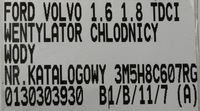 фото thumb №6, Модуль блок керування вентилятор корпус ford volvo 1.6 1.8 tdci 3m5h-8c607-rg