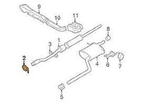 фото thumb №10, Супорт клапана випускний bmw mini r56 r55 r57 оригінальний 18302756351