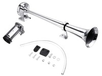 фото thumb №8, Клаксон сигнал пневматическая 150db сигнал хром компрессор 12v автомобильная