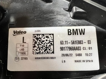 фото thumb №14, Bmw f40 полный led адаптивный лампа левая правая