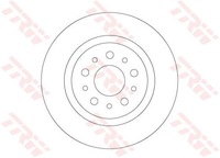 фото thumb №4, Тормозные диски тормозные задняя trw df6714