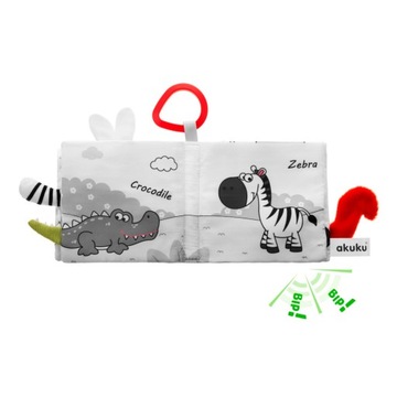 KSIAZECZKA SENSOR.ANIMALS KINGDOM AKUKU