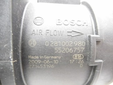 фото thumb №10, Витратомір повітря fiat doblo оригінальний номер 71793250