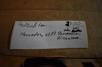 фото thumb №5, Потолок стойки лампа kpl. панорама алькантара mercedes w217 1