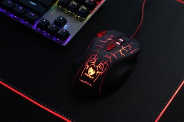 ИГРОВАЯ МЫШЬ ИГРОВАЯ МЫШЬ со светодиодной подсветкой RGB 6400DPI