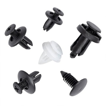 фото thumb №11, Клипсы клипсы клипсы rozporowe автомобильные do обивка 100 szt прочный набор