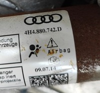 фото thumb №5, Audi a8 s8 d4 4h 2011 права сторона шторка подушка безпеки