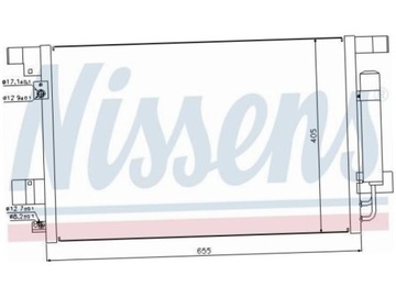 фото thumb №2, Конденсатор кондиционера citroen c-crosser 2.4 09- c-crosser 2.2 2.4 07-12