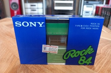 SONY ROCK 84 Kaseta magnetofonowa