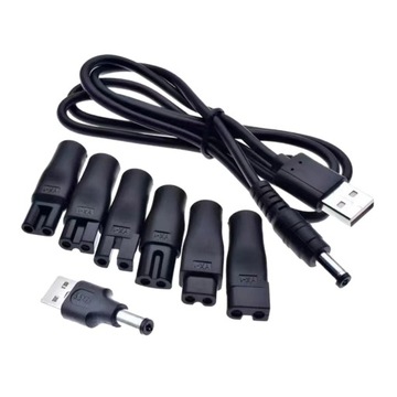 Разъем для зарядного конвертера Многоцелевой преобразователь 7 шт. и USB-кабель