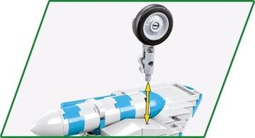 COBI 2424 МиГ-17 ФРЕСКА ИСТРЕБИТЕЛИ НАТО