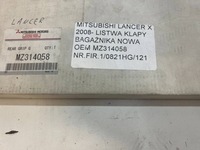 фото thumb №9, Mitsubishi lancer x 2007- молдинг задній кришки багажника nowa oem