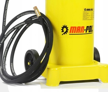 SMAROWNICA PNEUMATYCZNA 50:1 TOWOTNICA 12L wąż KOŃCÓWKA AUTOMATYCZNA gratis