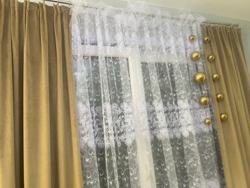 ГЛАДКАЯ СЕТКА, СТЕКЛО, ЦВЕТОК, ОЧЕНЬ БОГАТЫЙ УЗОР, ВЫШИВКА, 280СМ