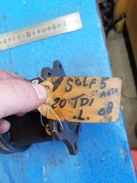 Vw golf 2008 r левая 2.0 tdi автоматическая коробка передач приводной вал Цена, фото thumb