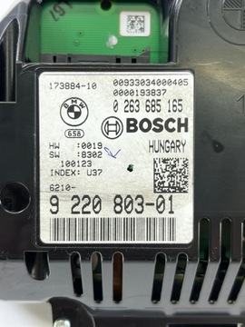 фото thumb №8, Спідометр  прилади 6wa bmw f10 f11 англієць 9220803