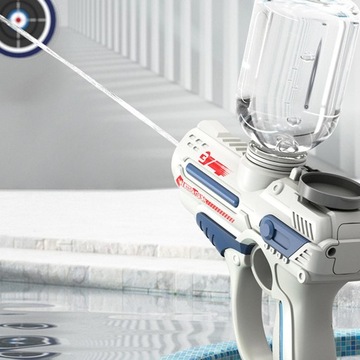 ДЕТСКИЙ ЭЛЕКТРИЧЕСКИЙ ВОДЯНОЙ ПИСТОЛЕТ, ДАЛЬНОСТЬ 12 м, ЗАРЯДКА от USB