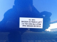 фото thumb №15, Двері ліві зад ліві задні lf5w skoda octavia ii рестайлінг 08-13r hb sedan