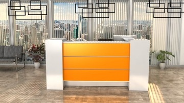 Стойка ресепшн R43 LED 250х200см с подсветкой