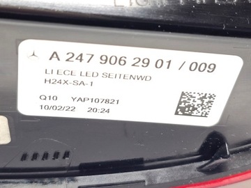 фото thumb №12, Лампа mercedes gla ii 2 w247 h247 2019- оригинал левый зад левая задняя европа