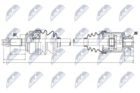 Npw-hd-042 nty приводной вал приводная honda cr-v 2.2icdti Цена, фото thumb
