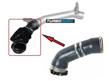 фото thumb №11, Набір ремонтний резонатор шланг труба turbo volvo v40 2.0 d4 31370187