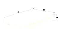 фото thumb №2, Фильтр воздуха lexus es rx toyota camry harrier highlander kluger