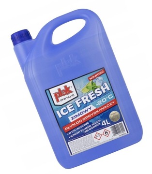 PLAK ICE FRESH -20 4L ZIMOWY PŁYN DO SPRYSKIWACZY