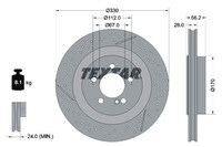 фото thumb №1, Textar 92151605 диск гальмівна