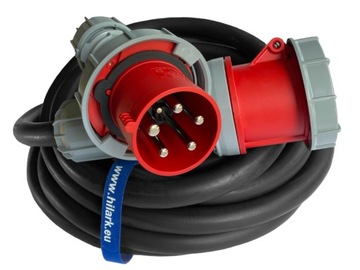 Удлинитель силовой резиновый H07RNF OnPD 125А 5х25 45м