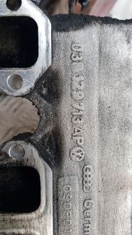 фото thumb №12, Audi a4 b6 клапан egr коллектор всасывающий 038129713ap