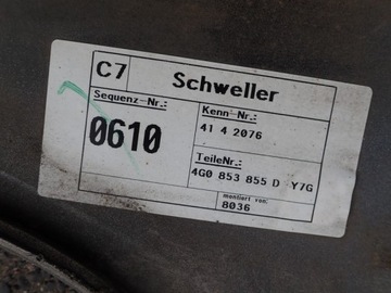 фото thumb №5, Audi оригінальний номер 4g1853855d