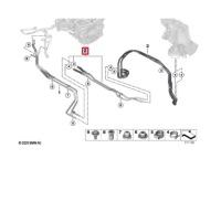 фото thumb №10, Bmw x7 g07 пабтрубок  жидкость охлаждающий pod пол 64216821663 6821663
