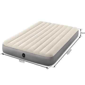 Надувное велюровое матрас Power 2os Intex 64103