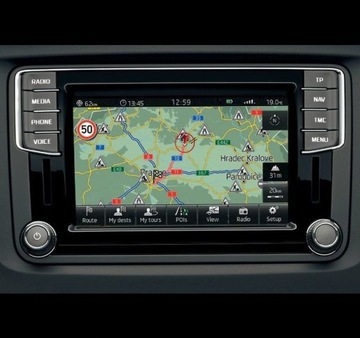 SKODA KARTA MAP 2024 OCTAVIA SUPERB FABIA RAPID