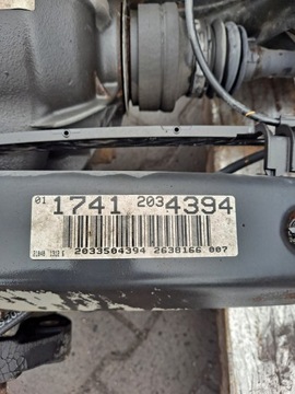 фото thumb №7, Балка подвешивание зад ось мост mercedes clc cl203 2.2d