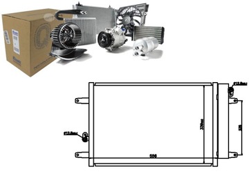 фото thumb №15, Радіаторів кондиціонера ford seat vw galaxy, alhamb