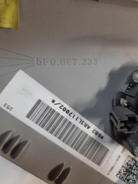 фото thumb №7, Защита обшивка стойка левый перед seat leon iii