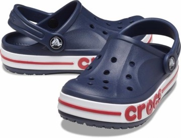 Детская легкая обувь, шлепанцы, сабо Crocs Bayaband Kids 207019, сабо 30-31