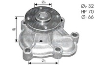 фото thumb №2, Dolz o130 насос wody, охлаждение двигателя