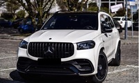 фото thumb №10, Решётка радиатора mercedes x167 gls 63 amg panamericana решётка