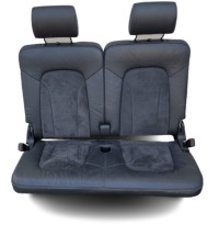 фото thumb №1, Audi q7 4l 05-09 заднє сидіння сидіння trzeci ряд напівшкіра alcantara ремені комплект