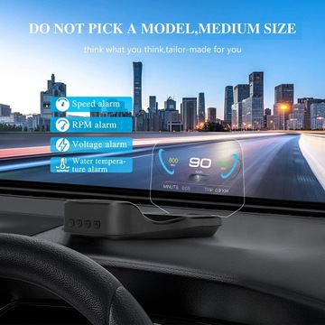 C2 Автомобильный индикатор OBD2 на проекционном дисплее