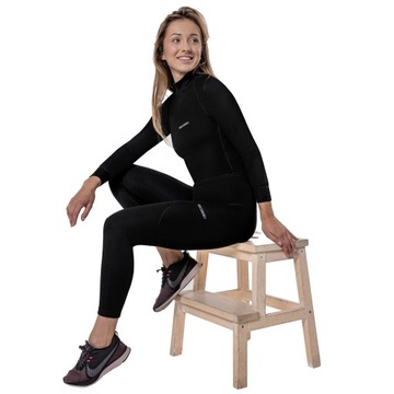 LEGGINSY TERMOAKTYWNE dziecięca getry termiczne BIELIZNA Ercole SILVER+ 152